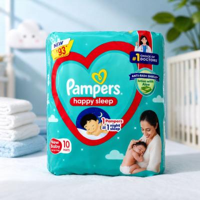 Pampers Happy Sleep Diapers  (New Baby | Up to 5Kg